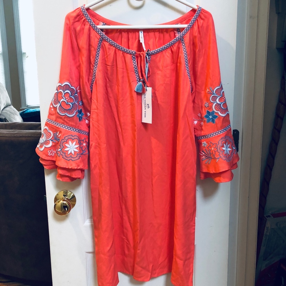 Brand new with tags Southern Tide Coral dress
